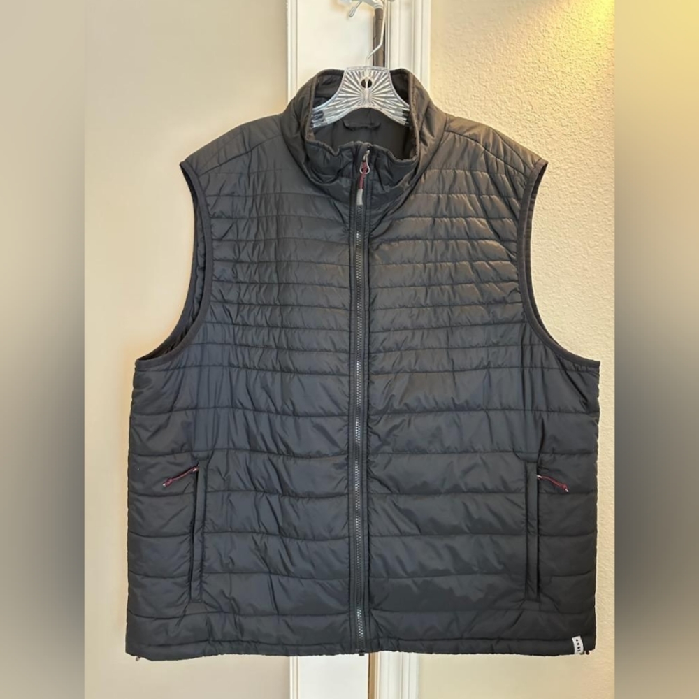 Lands End Black Vest
